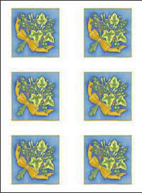 Dcoupage - Christmas Holly & Ivy Spray Small (180)