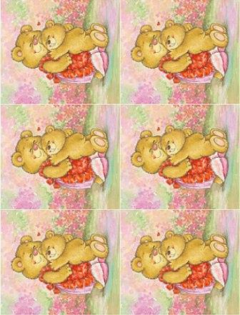 Dcoupage - Mum and Little Bear (Small)  