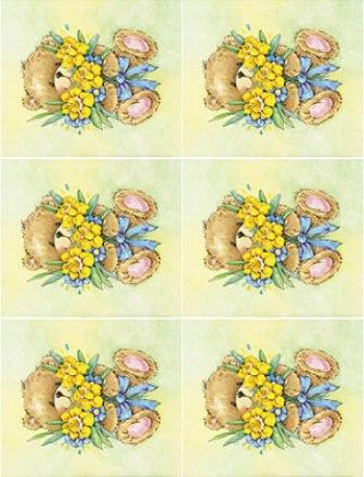 Dcoupage - Bear Bouquet (Small)  