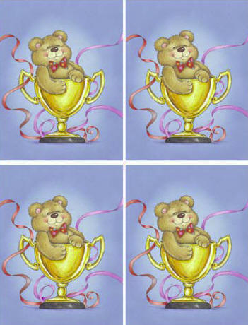 D�coupage -  Bear Champion (284)