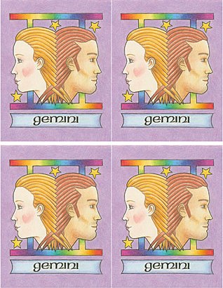 Dcoupage - Gemini (295)