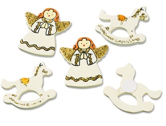Christmas Gold/Cream Mini Mix (9191)