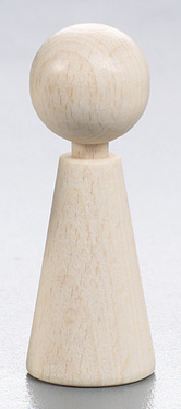 Wooden Cone Angel (Pk 25)