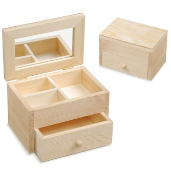 FSC Wooden Jewellery Box  (5425)