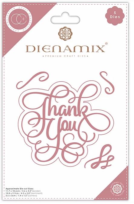 Dienamix - Thank You - Cutting Die