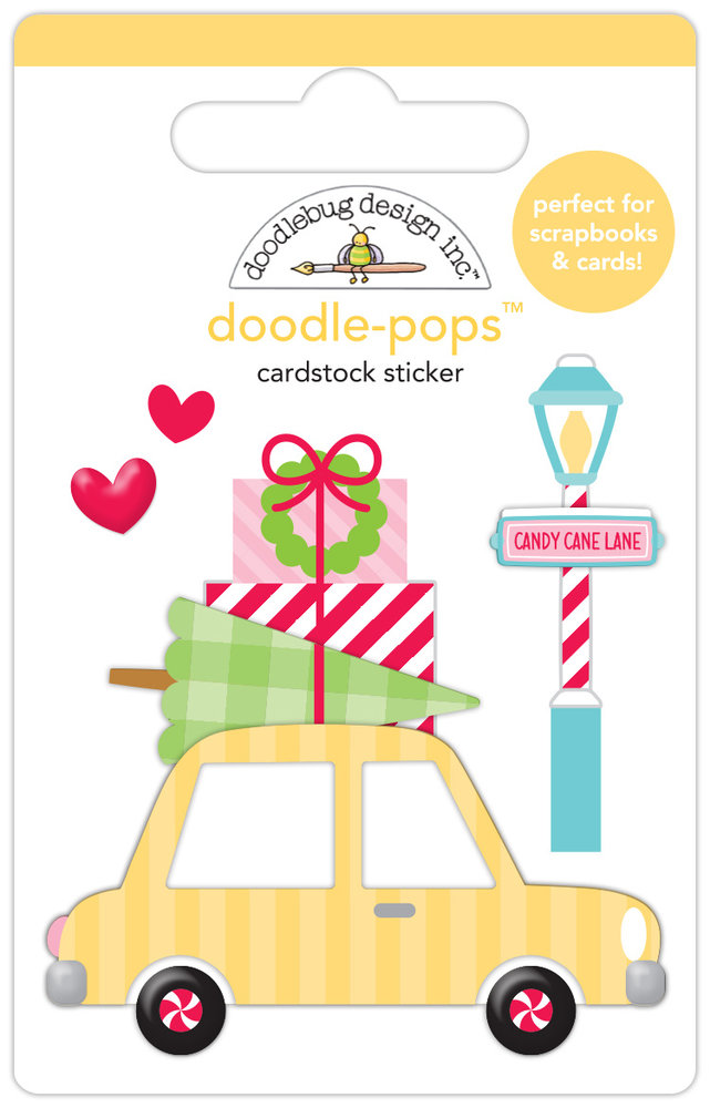 Doodlebug Candy Cane Lane Doodle-Pops (7911)