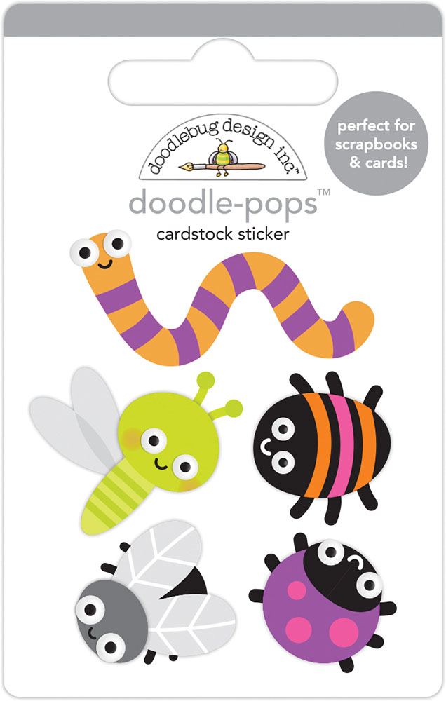 Doodlebug Design Bug-a-Boos Doodle-Pops (7419)