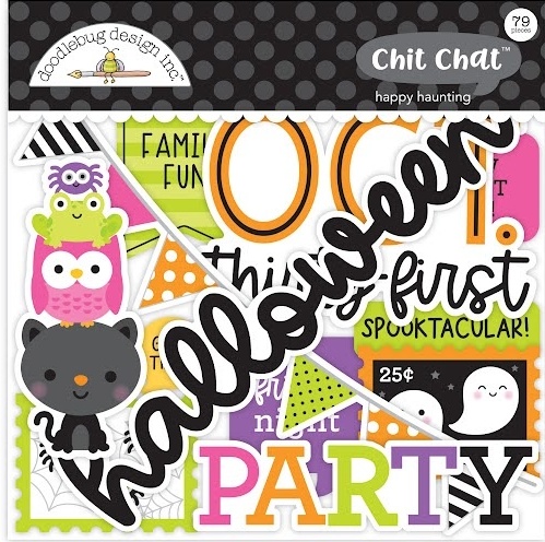 Doodlebug Design Happy Haunting Chit Chat (7426)