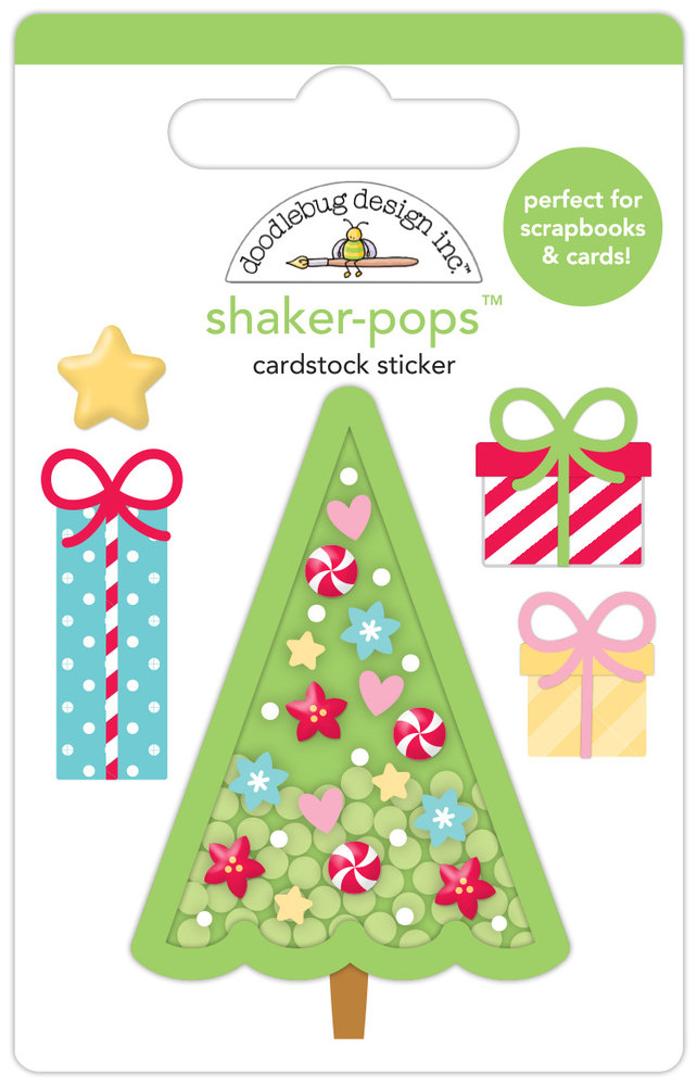 Doodlebug Merry & Bright Shaker-Pops (7908)