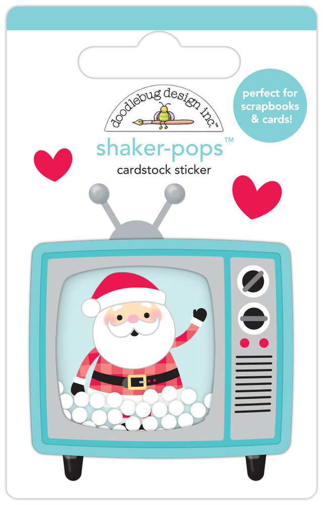 Doodlebug Santavision Shaker-Pops (7909)