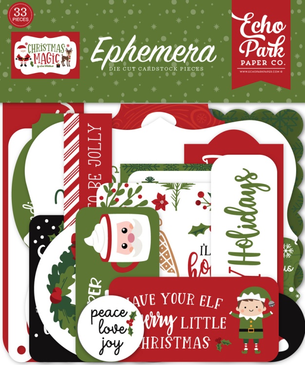 Echo Park Christmas Magic Ephemera 