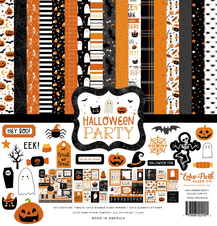 Echo Park Halloween Party Collection Kit