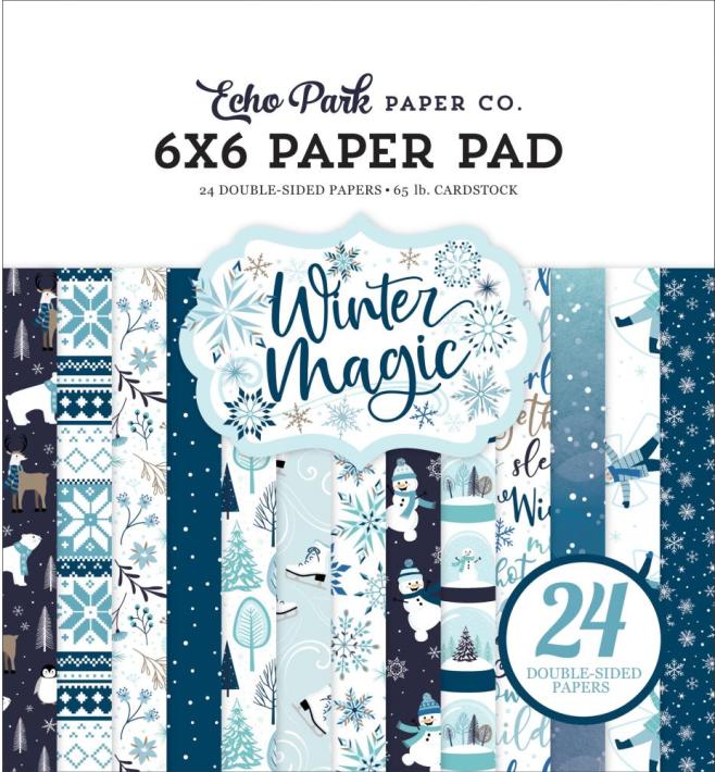 Echo Park Winter Magic  6x6 Paper Pad