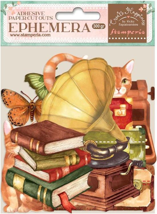 Stamperia  Ephemera Cats & Accessories