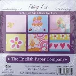 English paper Co 6x6 Pads - Fairy Fun