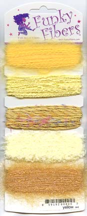 Yellow Fibres  (25 yards)