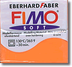 Fimo Soft Polymer Clay - Transparent Orange (404)