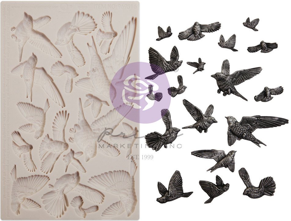 Prima Marketing FINNABAIR Moulds - Flocking Birds Moulds (969516)