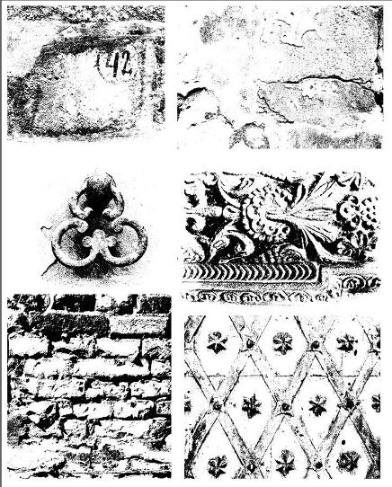 Prima Finnabair Cling Stamps DIRTY WALLS (962012)