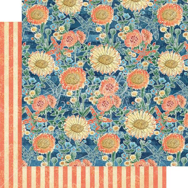 Graphic 45 Sun Kissed - FLOATING FLORAL
