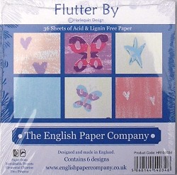 English Paper Co 6x6 Pads - Flutter By