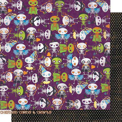 Bo Bunny Fright Delight Paper - Ghouls