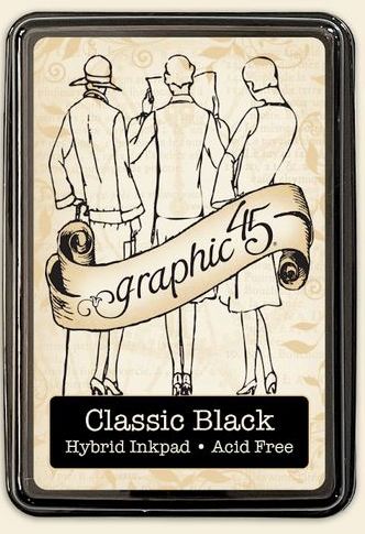 Graphic45 Hybrid Inkpad CLASSIC BLACK