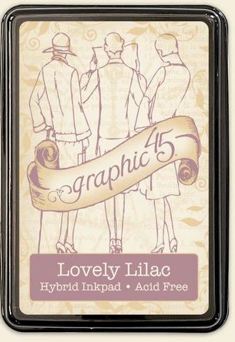 Graphic45 Hybrid Inkpad LOVELY LILAC