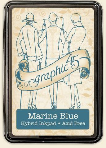 Graphic45 Hybrid Inkpad MARINE BLUE