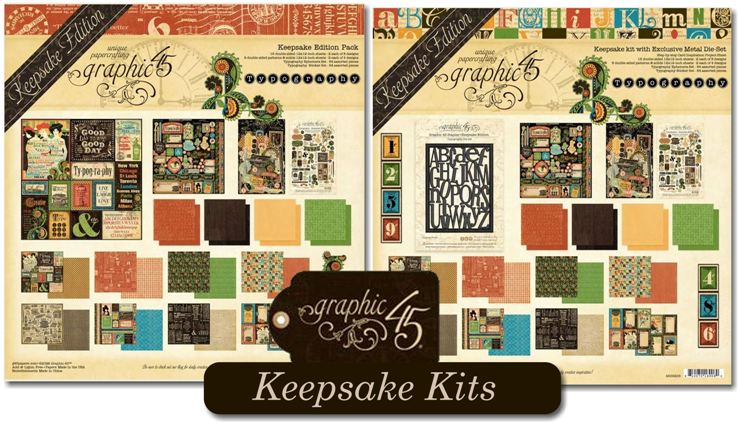 Graphic 45 Typographic Keepsake Edition
