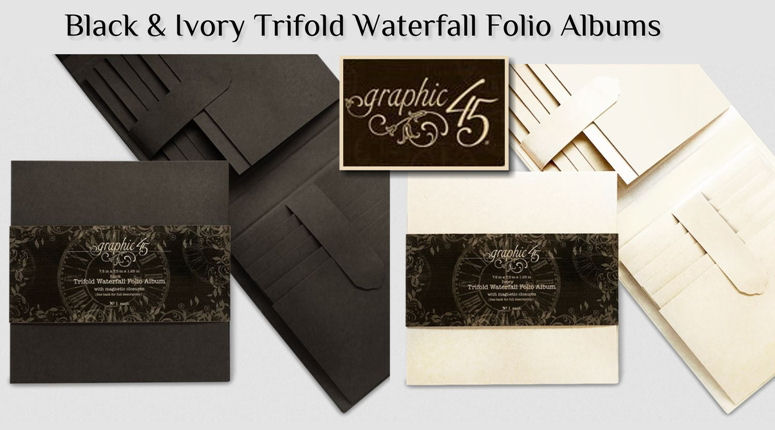 Graphic 45 Trifold Waterfall Albums