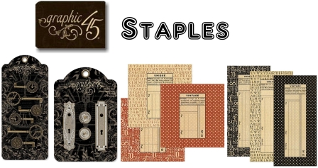 Graphic 45 Staples policy envelopes