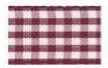 Gingham Ribbon - Burgundy (10mm)