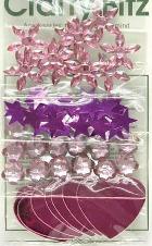 CBz Embellishment Packs -  Floral Pinks (GM13)