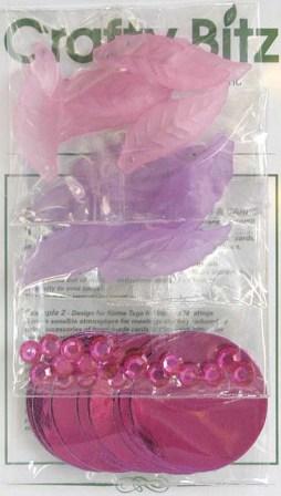 CBz Embellishment Packs - Pink/Lilac (GM23)