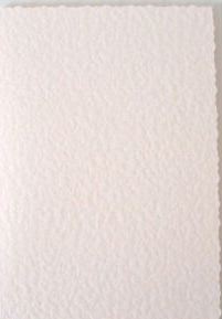 Deckle Edged Cards  - Hammer Cream (10)