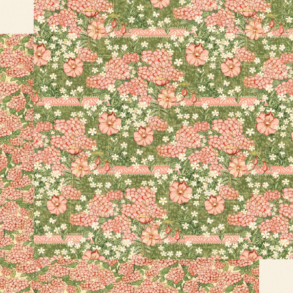 Graphic 45 Garden Goddess Paper - HAPPINESS BLOSSOMS