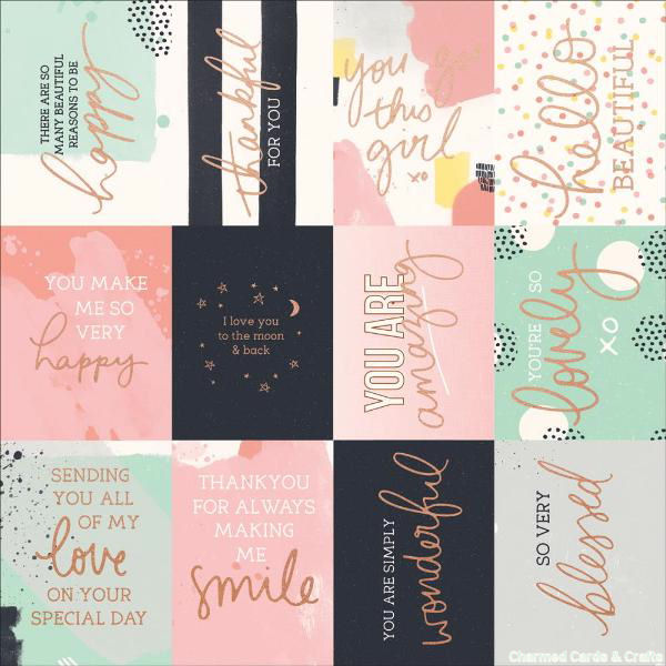 Kaisercraft Daydreamer Happy Moments W/Rose Gold Speciality Sheet