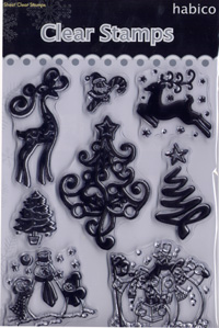 Habico Clear Stamps - Xmas Set 085