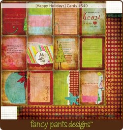 Fancy Pants Happy Holidays Cards