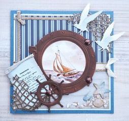 Idea Porthole and Rope and shells and Scroll