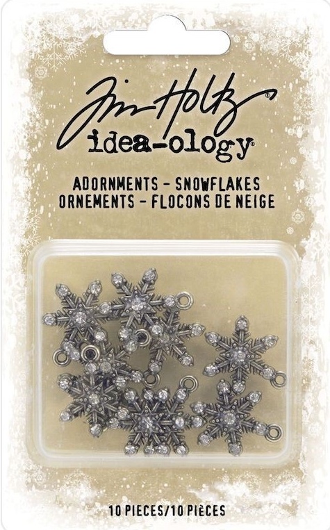 Idea-ology Tim Holtz Adornments Snowflakes (TH94200)