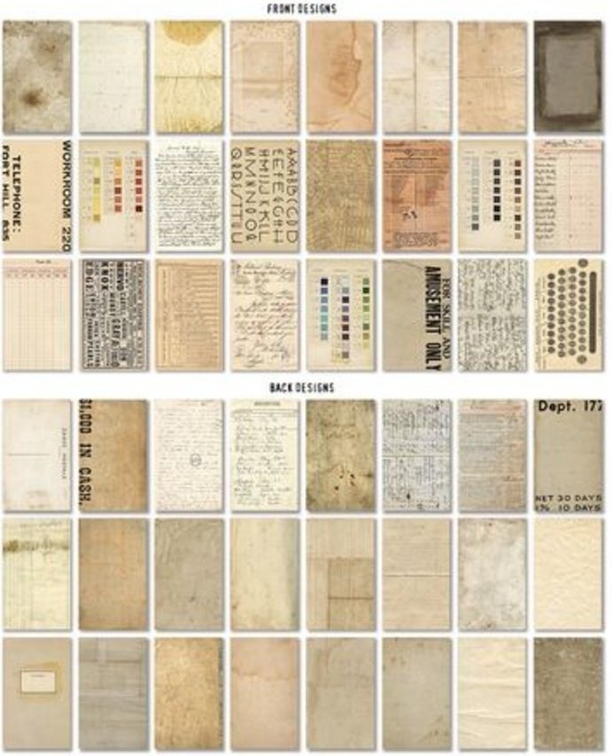 Tim Holtz idea-ology Backdrops Volume 4 (TH94308)