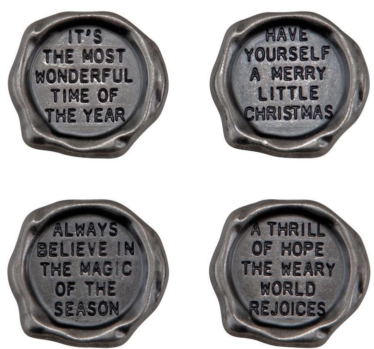 Idea-ology Tim Holtz Christmas Quote Seals (TH94202)
