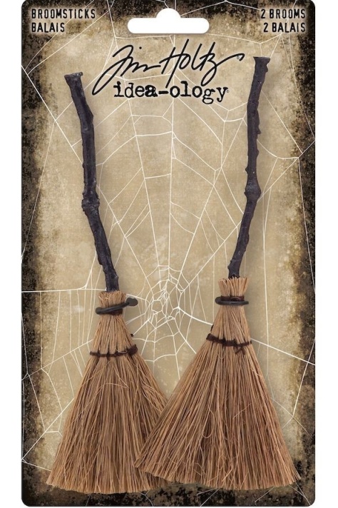Idea-ology Tim Holtz Halloween Broomsticks (TH94176)