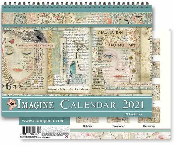 SALE - Stamperia 2021 Calendar  - IMAGINE