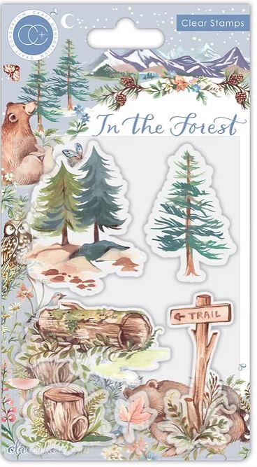 Craft Consortium In The Forest Stamp Set - In The Forest