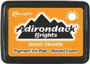 Adirondack Pigment Ink Pads - Sunset Orange
