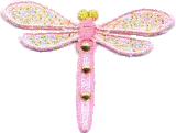 Motifs - Hologram Dragonfly with Studs