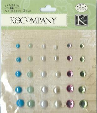 K&Co Margo Self Adhesive Gems